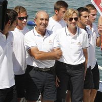 La Infanta Cristina en la primera regata de la Copa del Rey de Vela 2011