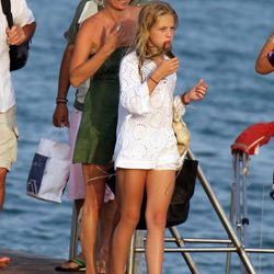 Kate Moss y su hija Lila Grace de vacaciones en Saint-Tropez