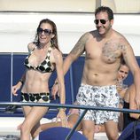 Borja Thyssen y Blanca Cuesta presumen de cuerpos al sol en Ibiza