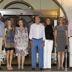 La Familia Real Española en la cena del 30º Aniversario de la Copa del Rey de Vela