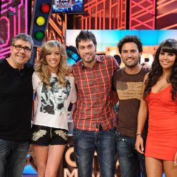 Florentino Fernández, Anna Simón, Dani Martínez, Raúl Gómez y Cristina Pedroche