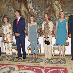 La Familia Real en la cena de autoridades en Mallorca