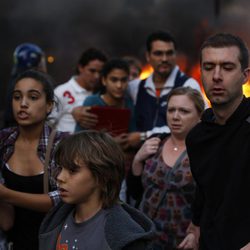 Familias aterrorizadas por los disturbios de Londres