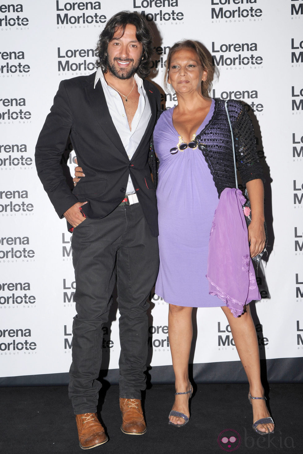 Rafael Amargo y Charo Vega en la fiesta de Lorena Morlote en Marbella
