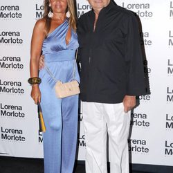 Pedro Trapote y Begoña García Vaquero en la fiesta de Lorena Morlote en Marbella