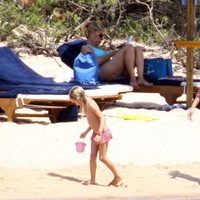 Heidi Klum y su hija de vacaciones en Porto Cervo