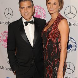 George Clooney y Stacy Kleiber en la 26th edición del 'baile del carrusel por la Esperanza'