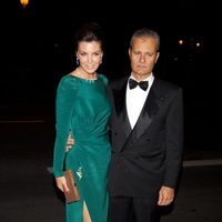 Mar Flores y Javier Merino en la cena de gala de la exposición 'El arte de Cartier'