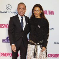 Joaquín Torres y su acompañante en los Premios Cosmopolitan Fun Fearless Female 2012