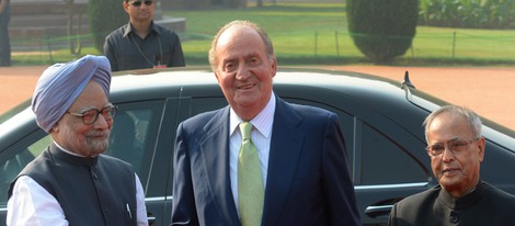 El Rey Juan Carlos, de visita oficial a la India