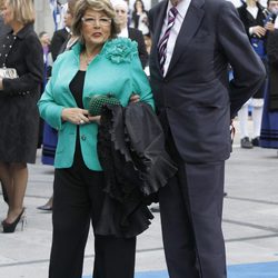 Luis del Olmo en la entrega de los Premios Príncipe de Asturias 2012