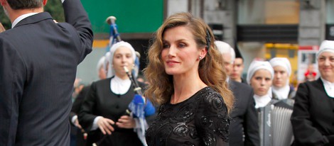 La Princesa Letizia en la entrega de los Premios Príncipe de Asturias 2012