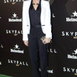 Berta Collado en la fiesta celebrada con motivo del estreno de 'Skyfall'