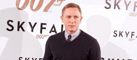 Daniel Craig en la presentación en Madrid de 'Skyfall'