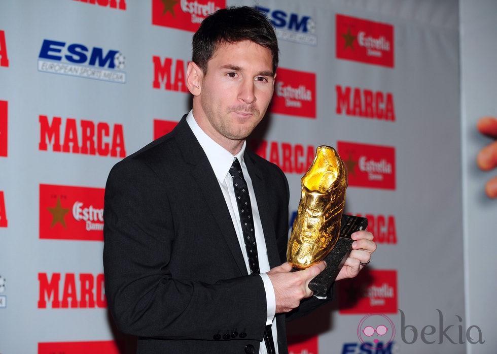 Leo Messi recoge Bota de 2012 Foto en Bekia Actualidad