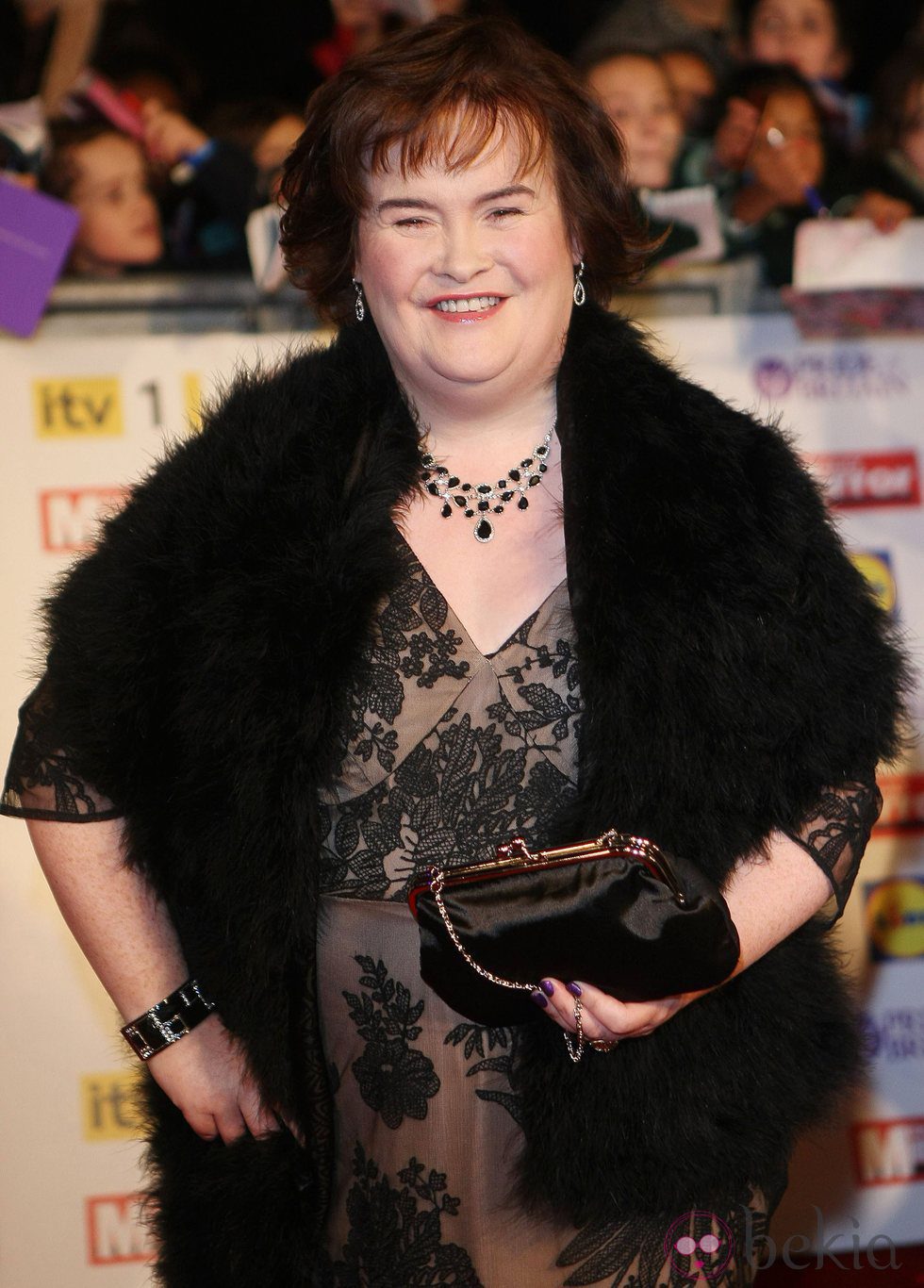 Susan Boyle en los premios Britain Awards de Londres 2012