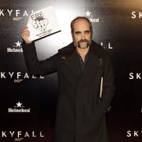 Luis Tosar en el estreno de 'Skyfall' en Madrid