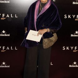 Pilar Bardem en el estreno de 'Skyfall' en Madrid