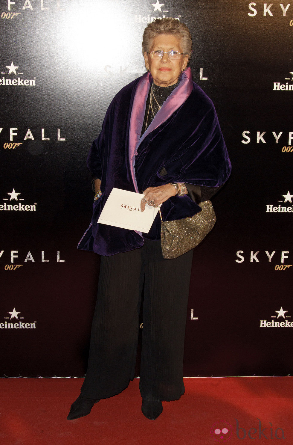 Pilar Bardem en el estreno de 'Skyfall' en Madrid