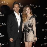 Ana de Armas y Marc Clotet en el estreno de 'Skyfall' en Madrid