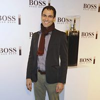Dario Barrio en la presentación de un nuevo perfume de Hugo Boss en Madrid