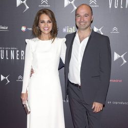 Paula Echevarría y Miguel Cruz Carretero en el estreno de 'Vulnerables'