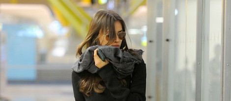 Irina Shayk en el aeropuerto de Madrid dirección Turquía