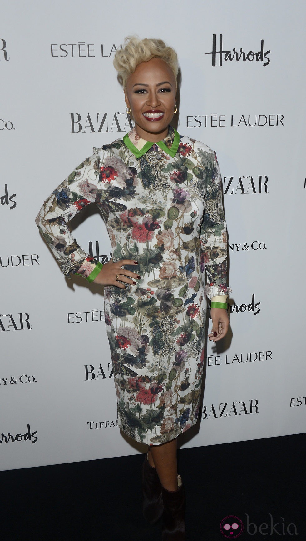 Emili Sandé en la gala Harper's Bazaar Mujer del Año 2012