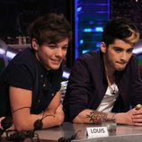 Los One Direction Louis Tomlinson y Zayn Malik en 'El hormiguero'