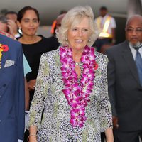 La Duquesa de Cornualles a su llegada a Papúa Nueva Guinea