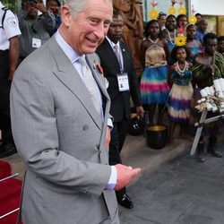 El Príncipe de Gales en Papúa Nueva Guinea