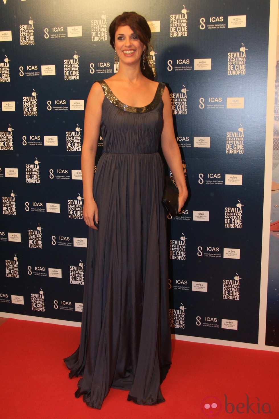 Ruth Gabriel en el estreno de 'Fin' en el Festival de Cine Europeo de Sevilla 2012