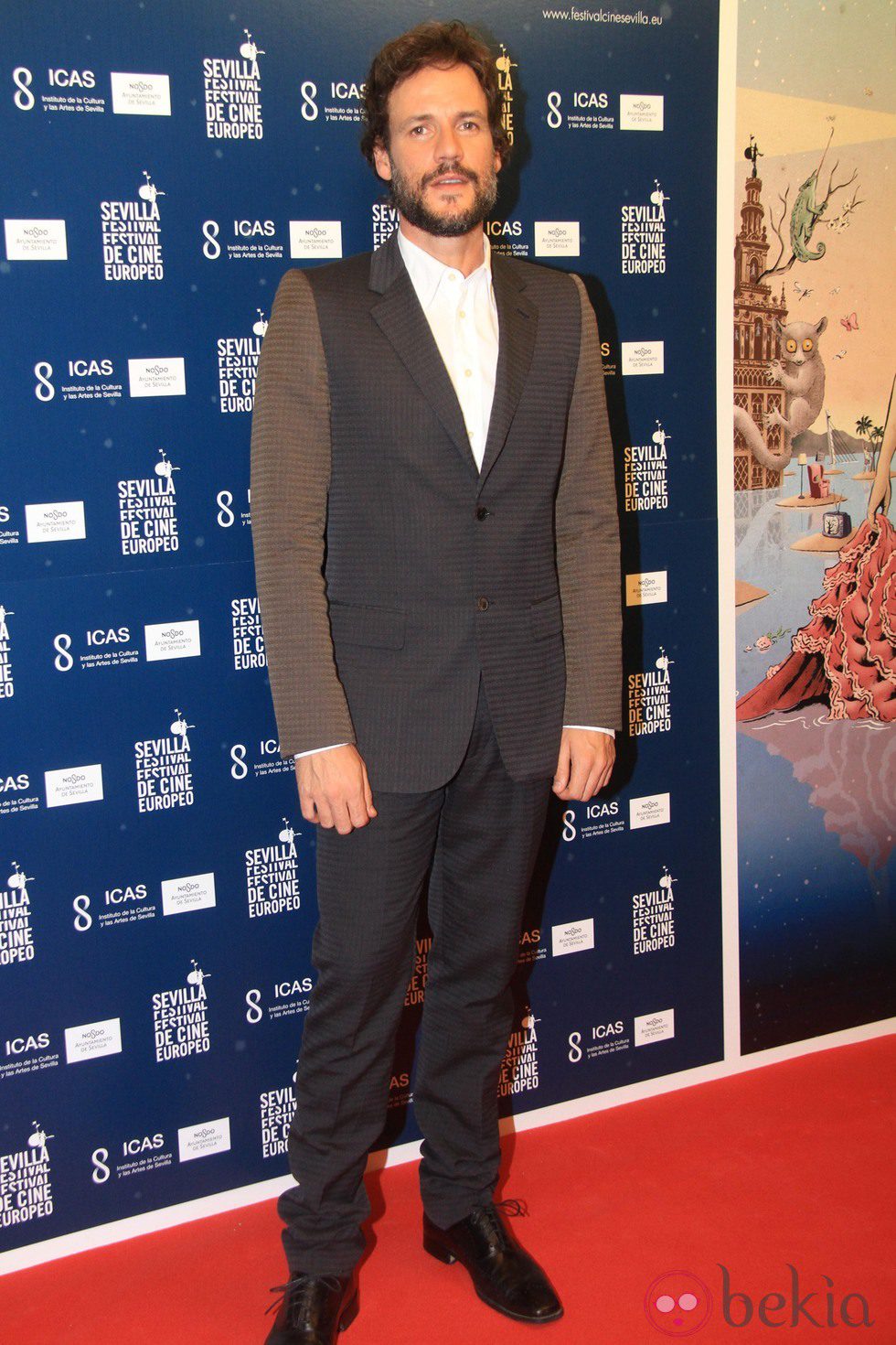 Daniel Grao en el estreno de 'Fin' en el Festival de Cine Europeo de Sevilla 2012