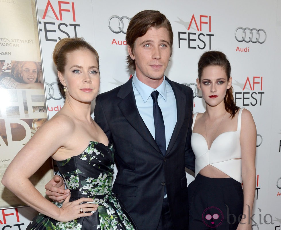 Amy Adams, Garret Hedlund y Kristen Stewart promocionan 'On The Road'