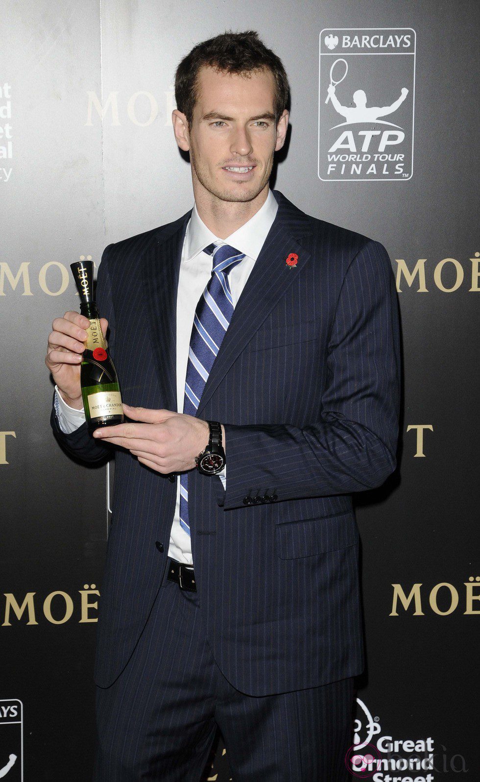 Andy Murray en la gala ATP World Tour Finals 2012