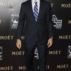Novak Djokovic en la gala ATP World Tour Finals 2012