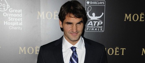 Roger Federer presente en la gala de la ATP World Tour Finals 2012