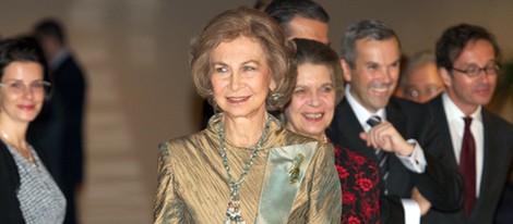 La Reina Sofía en la entrega del Premio BMW de Pintura