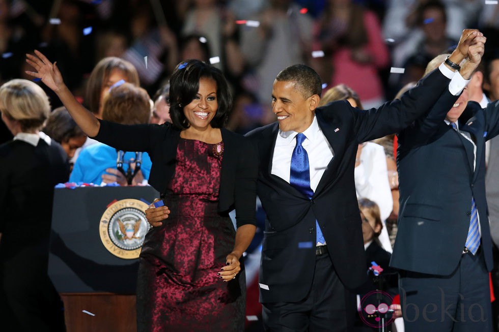 Barack Obama mira enamorado a su mujer Michelle