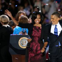 Barack Obama mira enamorado a su mujer Michelle