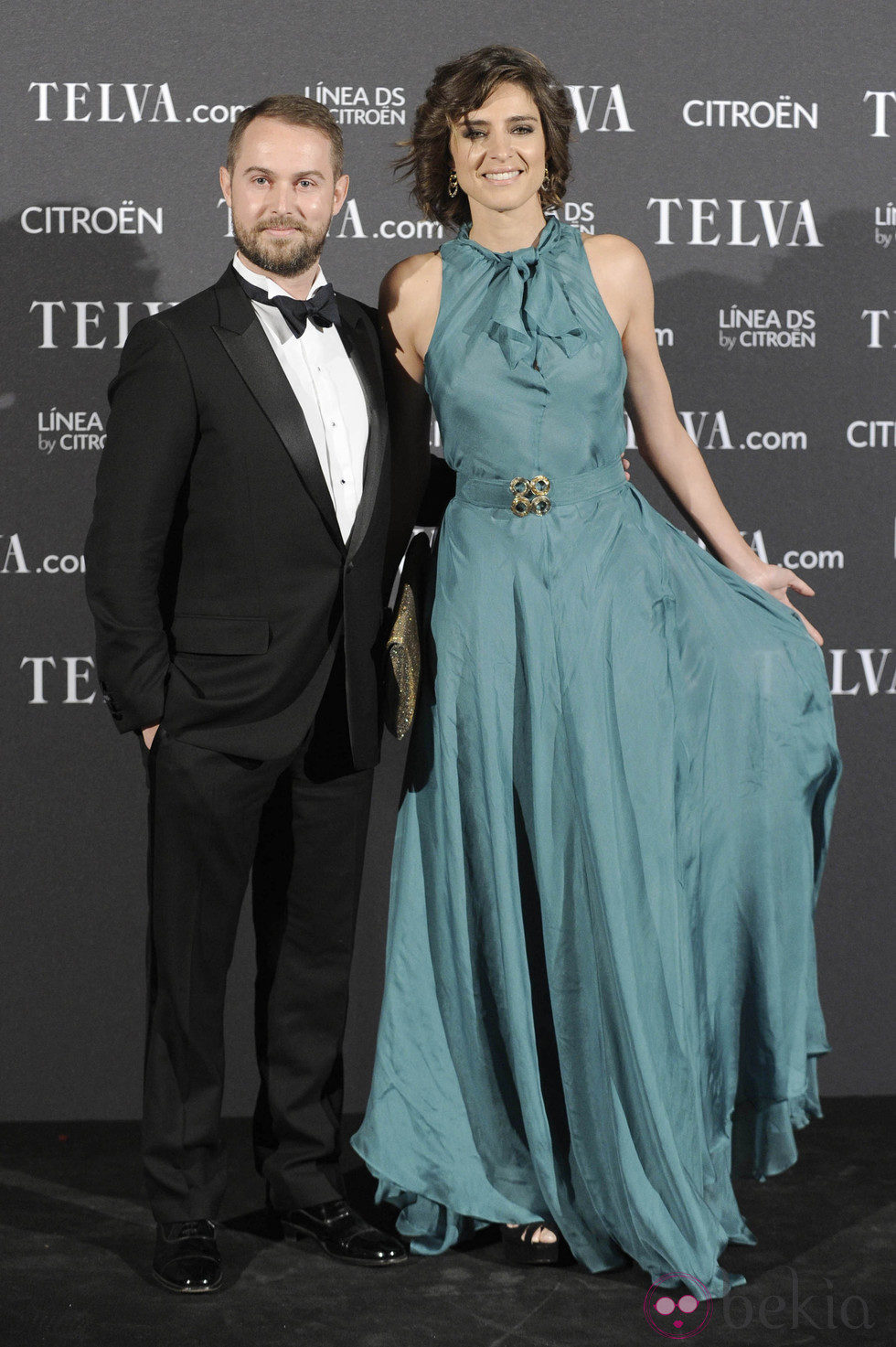 Nicolás Vaudelet y Sandra Barneda en los Premios Telva 2012