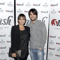 Chenoa y Curi Gallardo en la inauguración del restaurante 'Smash' en Madrid