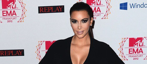 Kim Kardashian en los MTV Europe Music Awards 2012