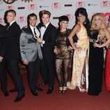Los chicos de 'Gandia Shore' en la alfombra roja de la ceremonia de los MTV Europe Music Awards 2012