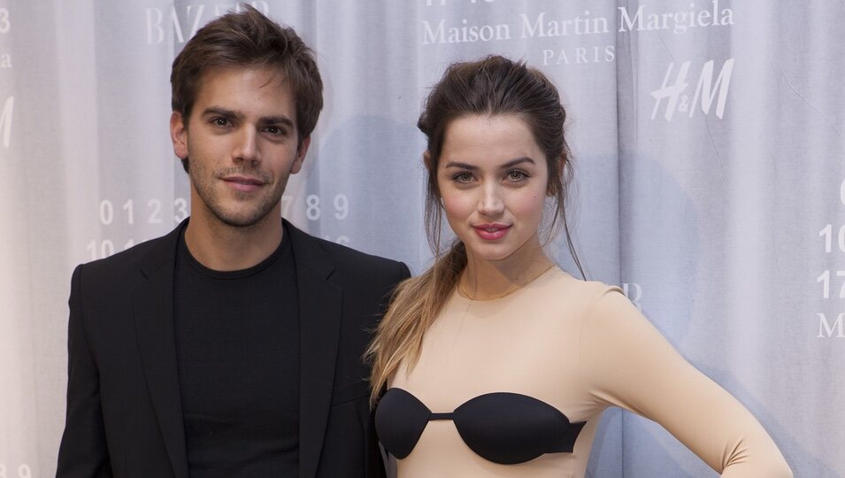 Ana de Armas y Marc Clotet en la fiesta de Maison Martin Margiela y H&M