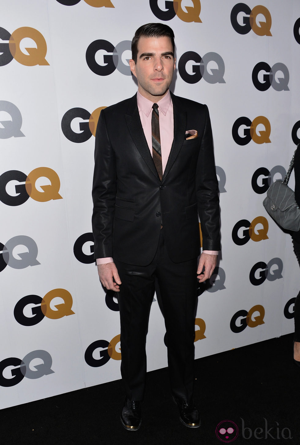Zachary Quinto en la fiesta GQ Hombres del Año en Los Angeles