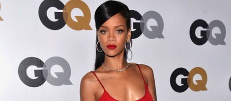 Rihanna en la fiesta GQ Hombres del Año en Los Angeles