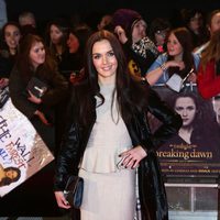 Victoria Pendleton en el estreno de 'Amanecer. Parte 2' en Londres