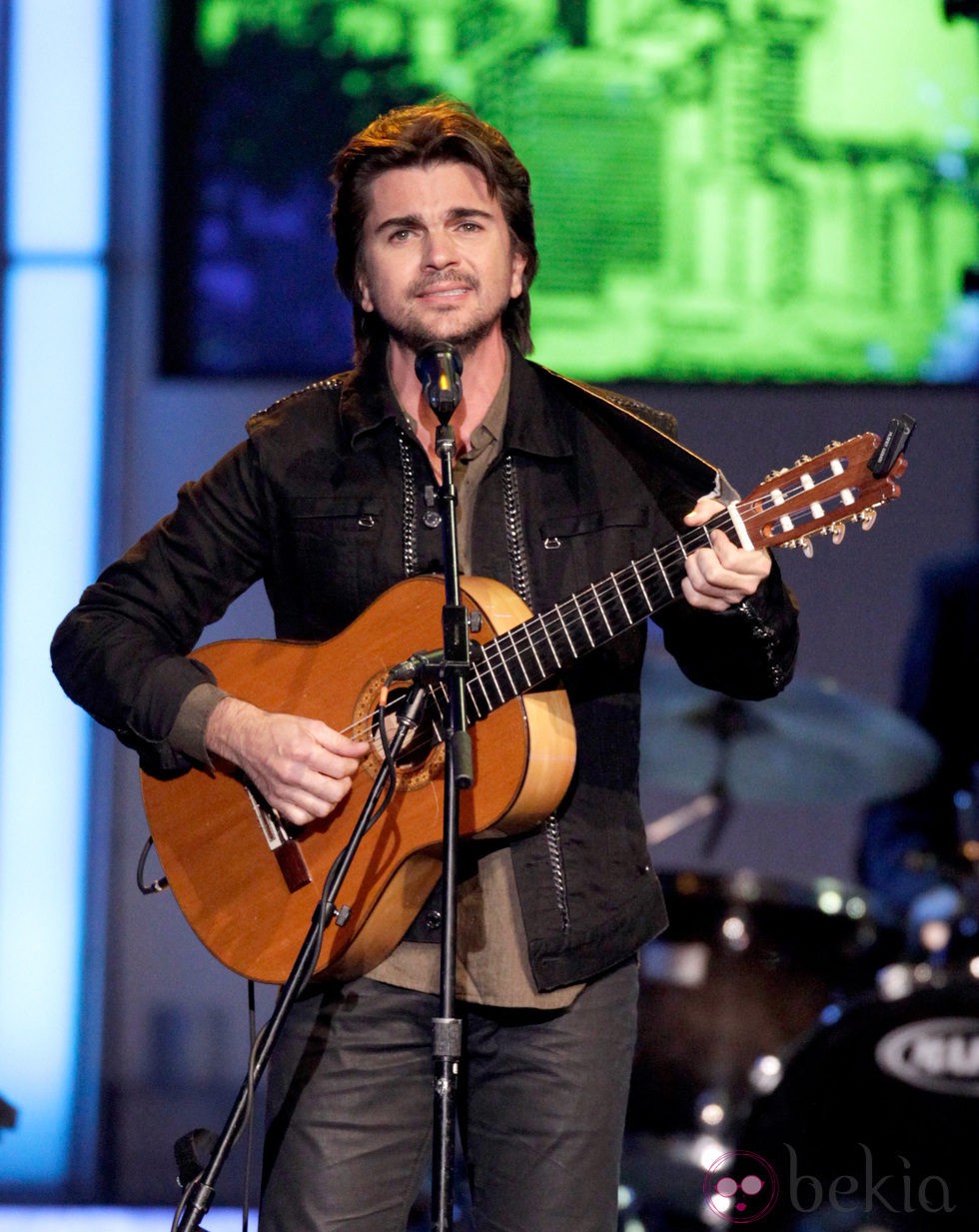 Juanes en la gala Persona del Año 2012