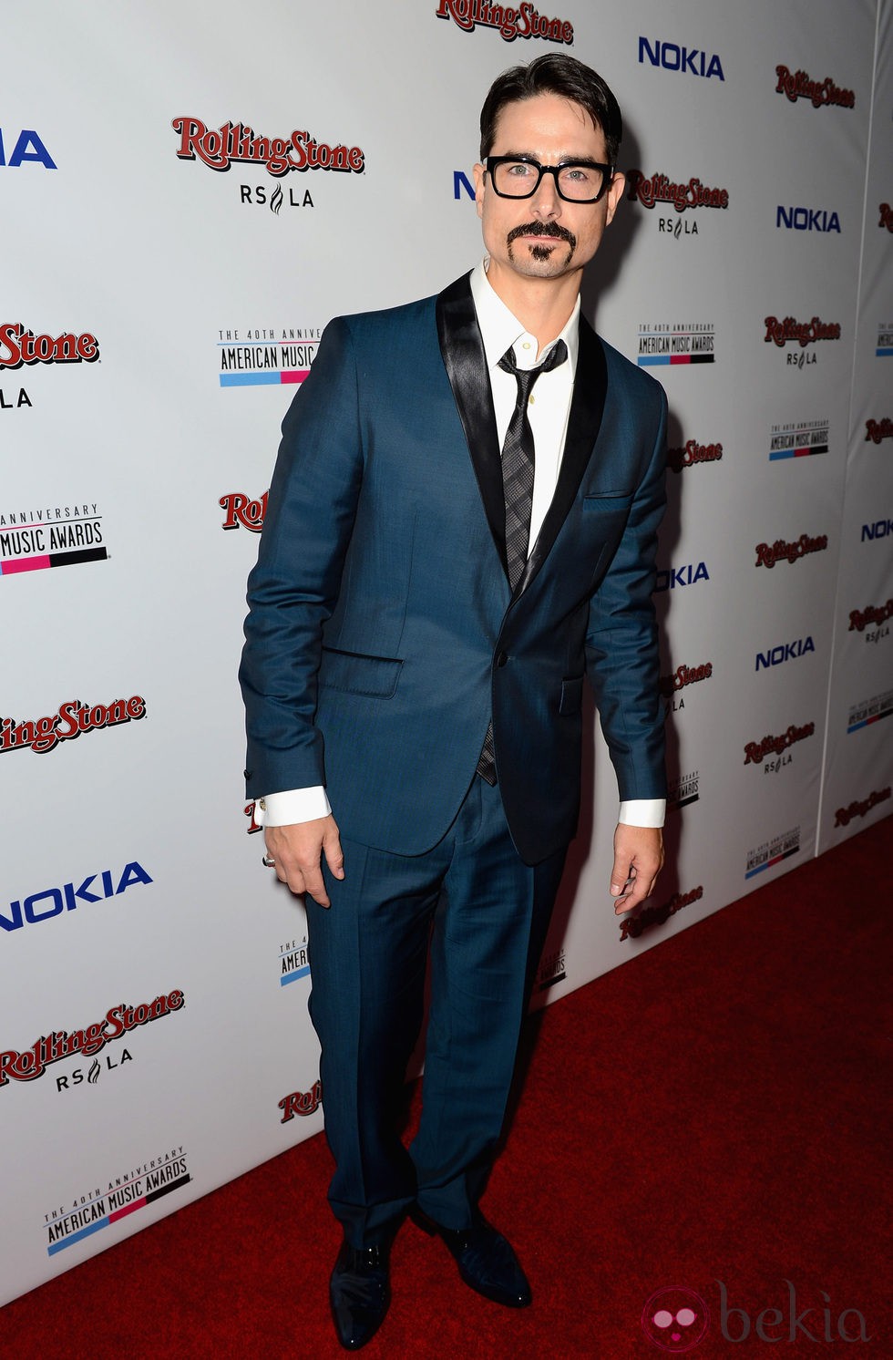 Kevin Richardson en la fiesta Rolling Stone tras los American Music Awards 2012